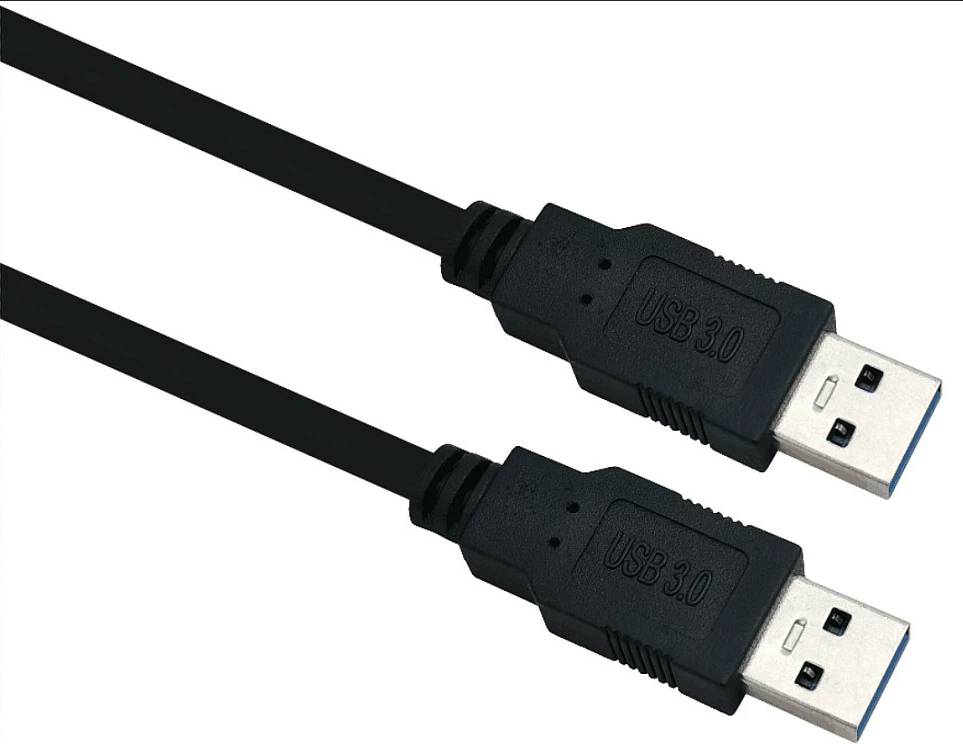 Kabllo USB Helos USB 3.2 Gen 1 A-A, 5 m, e zezë