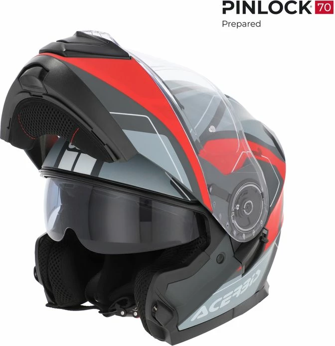 Helmete Serel 2206 Hiri/kuqe Xl