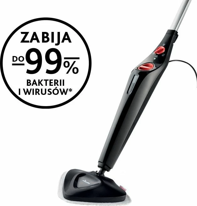 Mop me avull Vileda Steam Plus 1550W 0.40L kabllo 6m, i zi