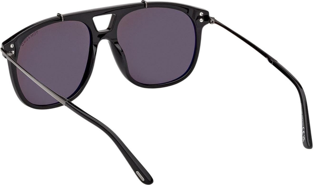 Syze dielli për meshkuj Tom Ford FT1306 01A, të zeza [Madhësia: 58]