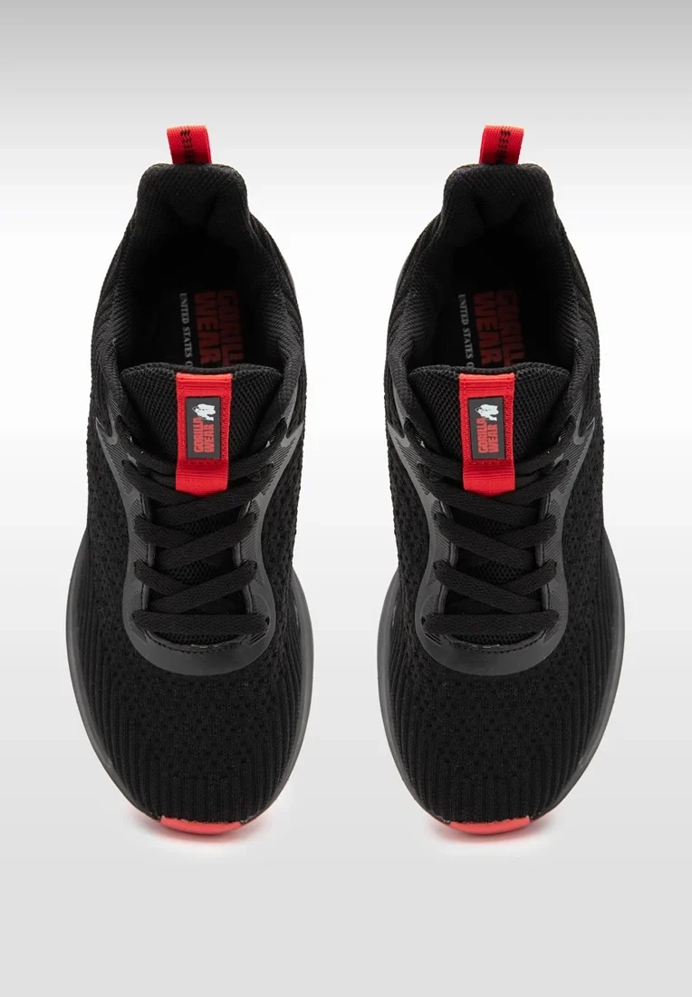 Milton Training Shoes - Black/Red [Madhësia: 39]