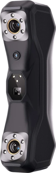 Skaner 3D Revopoint MetroX Pro Standard, saktësi 0.02 mm, USB-C, set standard me tripod & bazë rrotulluese, i zi