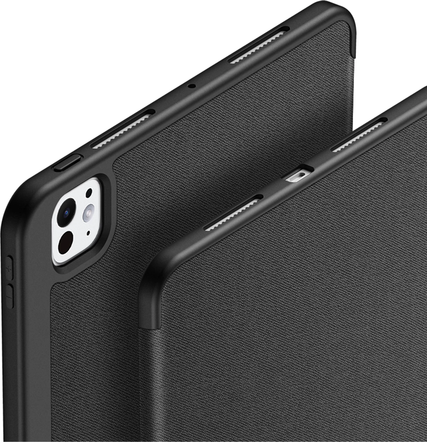 Mbështjellës tablet Dux Ducis Domo për iPad Pro 11" (2024), lëkurë ekologjike, e zezë