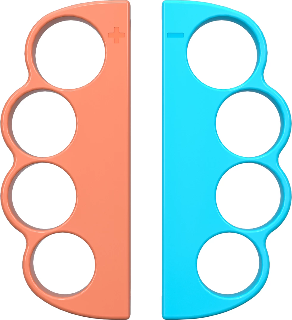 Set aksesorësh lojërash 23-në-1 për Nintendo Switch 2, Hurtel Family Accessory Pack 2, plastikë, portokalli e kaltër, set 23 pjesë