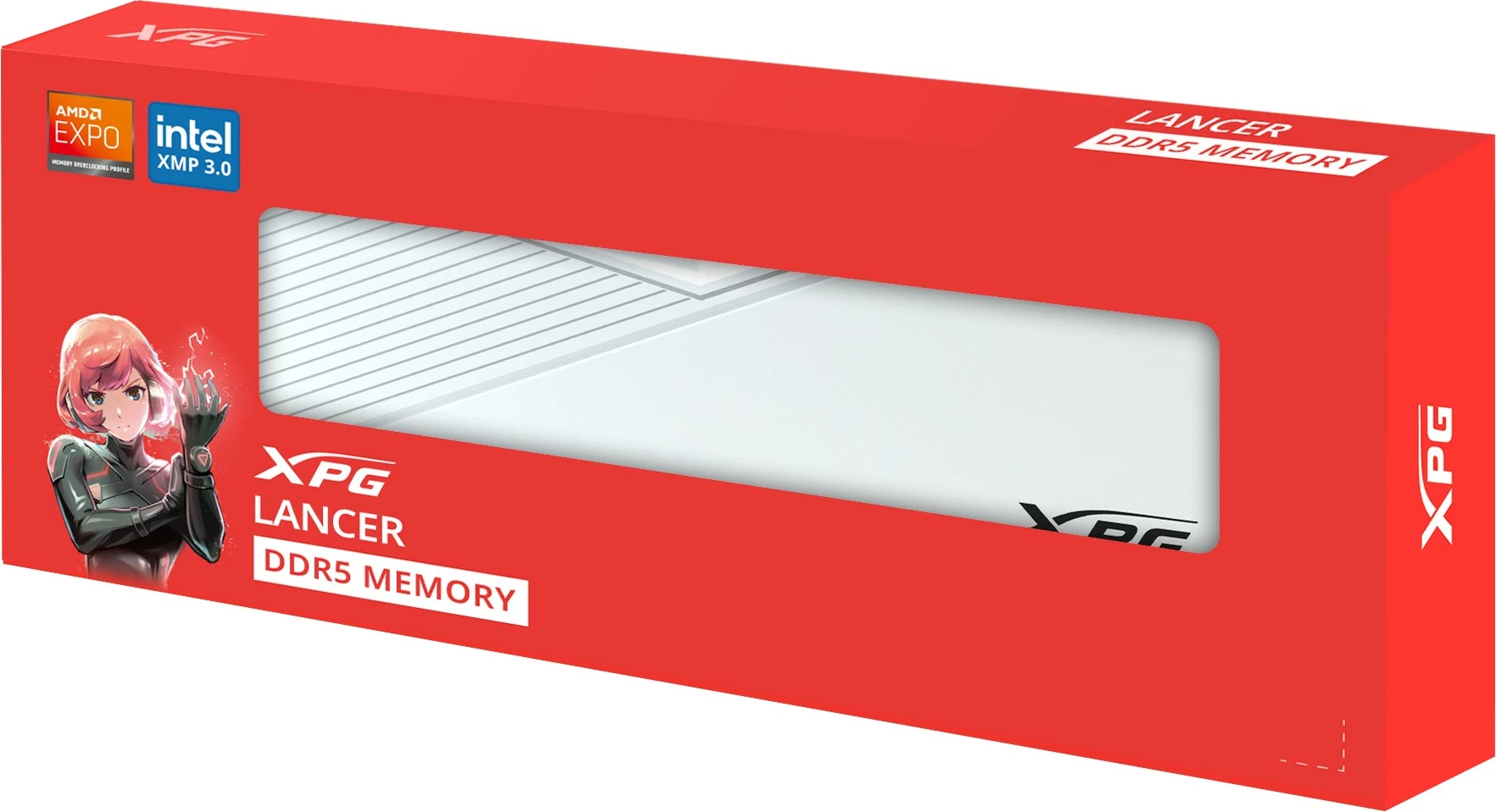 RAM Memorje ADATA Lancer Blade 32GB DDR5 6000MHz bardhë
