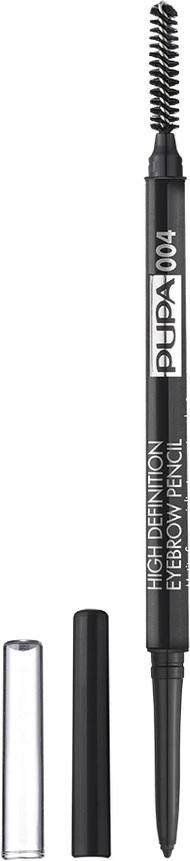 Laps për vetulla Pupa Milano High Definition Eyebrow Pencil për femra 004 Extra Dark 0.09g