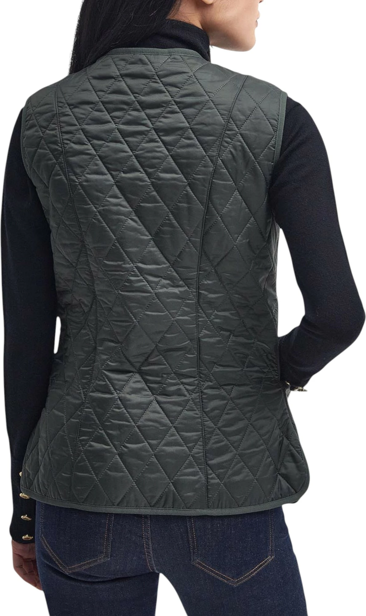 Jelek për femra Barbour Fleece Betty Liner LLI0003, jeshile ulliri [Madhësia: 10]