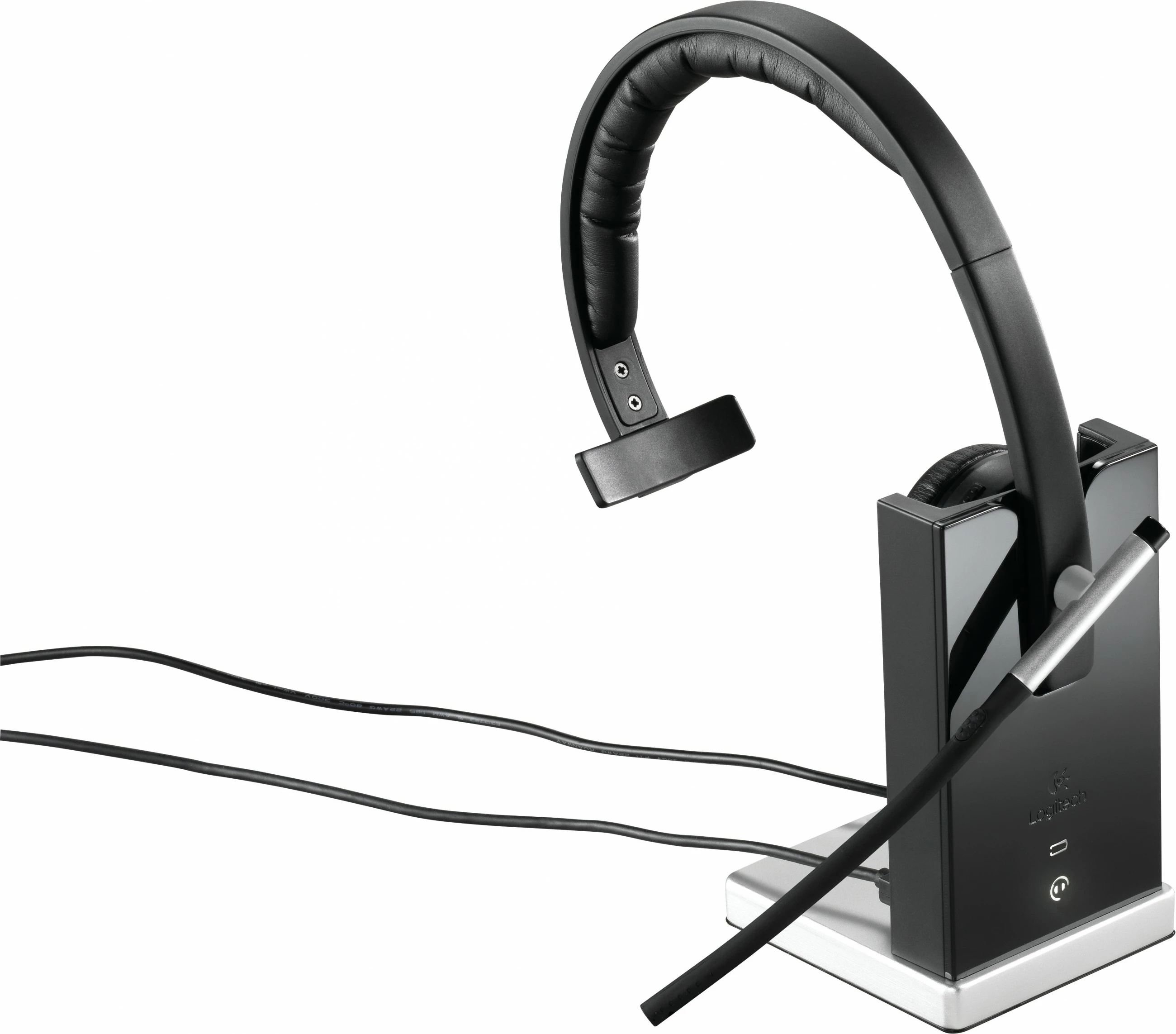 Kufje pa tela Logitech Mono H820e, Wireless, Office/Call center, 150 - 7000 Hz, 88 g, Headset, Black