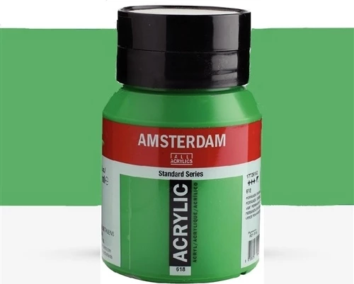 Amsterdam Standard Series Acrylic – Permanent Green Light 618