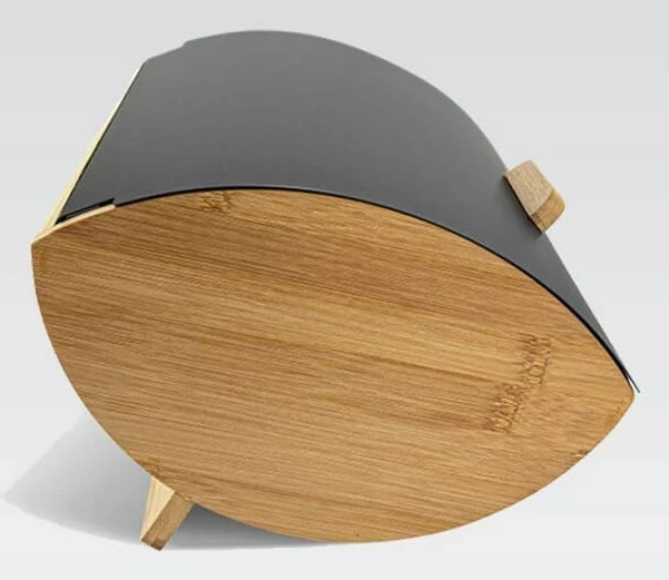 Kuti buke Maestro MR-1775-BLACK, metal dhe bambu, e zezë