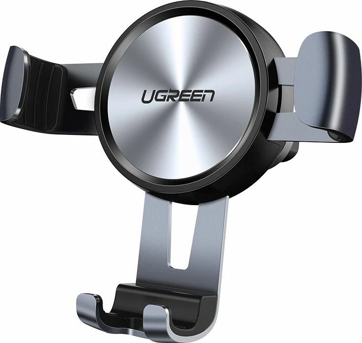 Mbajtëse telefoni për veturë Ugreen LP130 Gravity, për grilë ventilimi, 4.7-6.5", rrotullim 360°, Silver