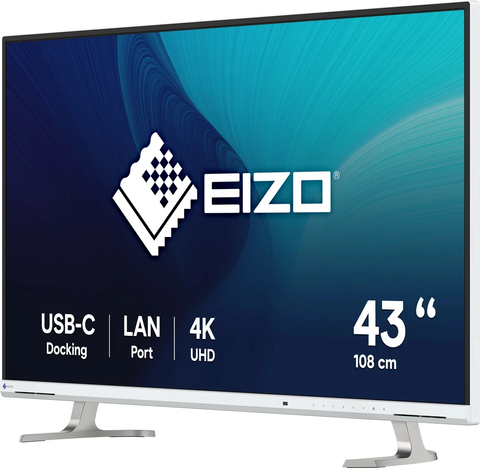 Monitor Eizo FlexScan EV4340X, 42.5 inch, 4K Ultra HD, LED, Bardhë