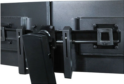 Mbajtës muri për dy monitorë Ergotron 97-783, 17-26 inç, 16.4 kg, e zezë