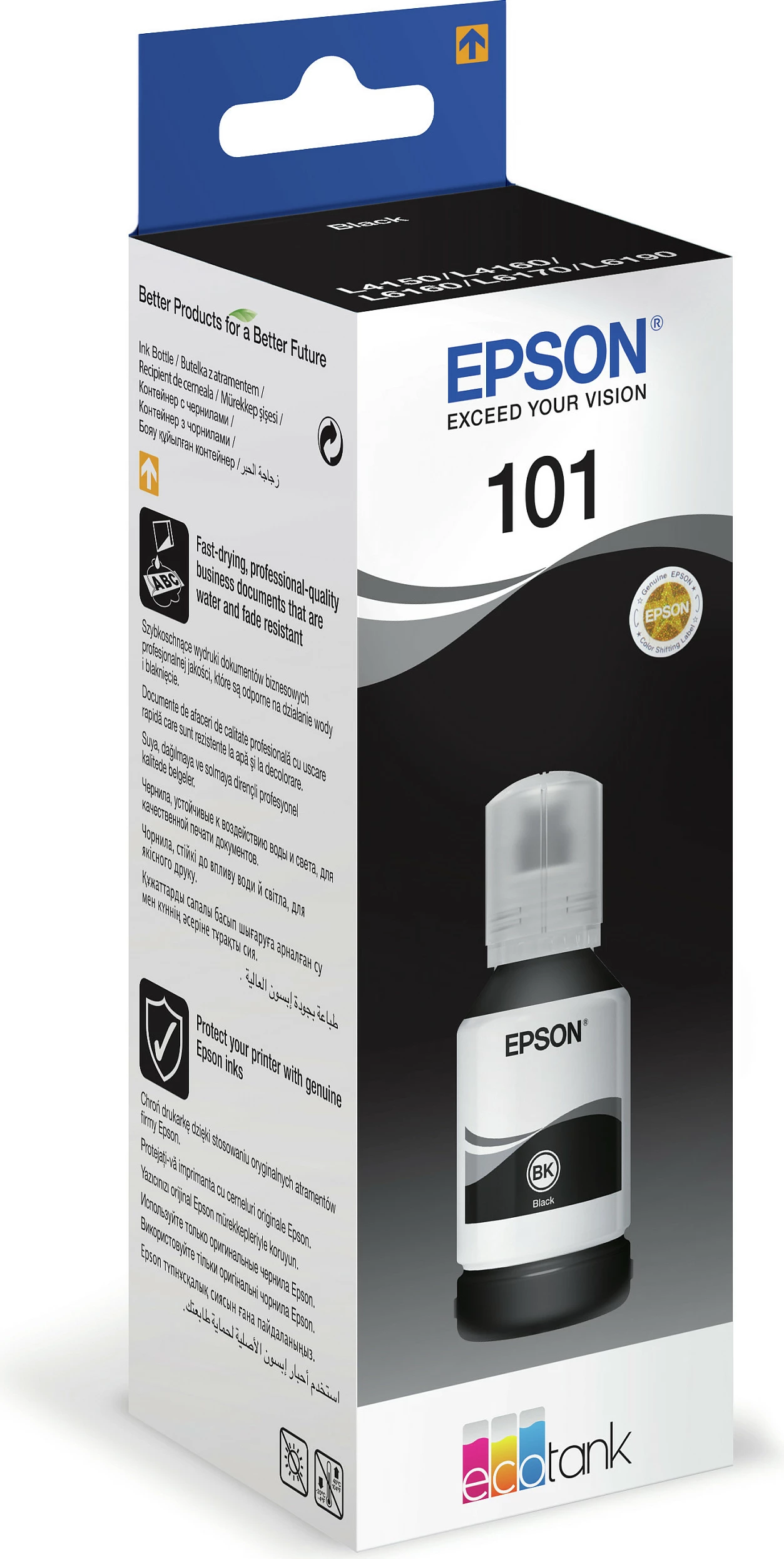 Bojë për printer Epson EcoTank 101/4LB, 127 ml, e zezë