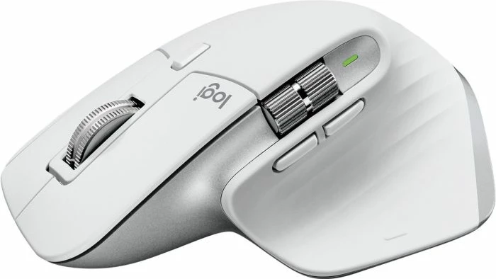 Maus wireless Logitech MX Master 3S 8K DPI, Bluetooth/Logi Bolt, 7 butona, rechargeable USB-C, gri
