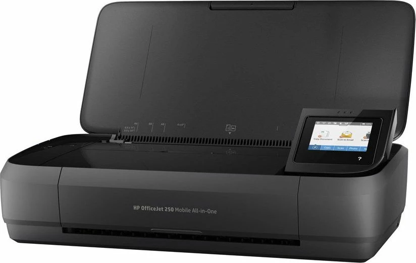 Printer multifunksional portativ HP OfficeJet 250 Mobile (CZ992A), A4, Wi‑Fi Direct, Bluetooth, USB, bateri e integrume, i zi
