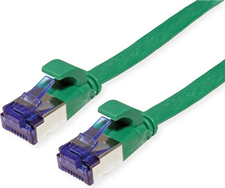 Kabllo rrjeti VALUE Patch Cat6a FTP, e sheshtë, 3 m, e gjelbër