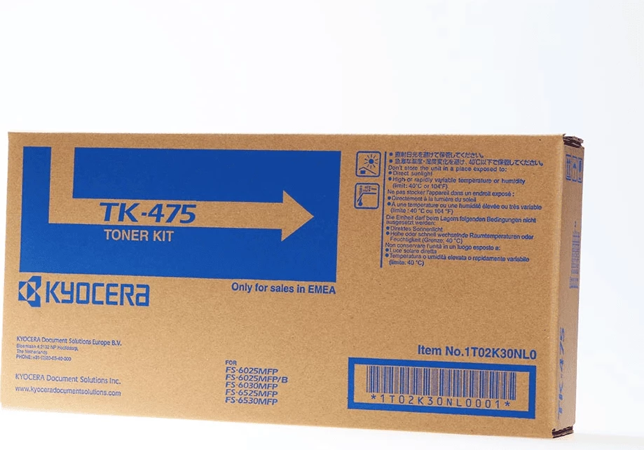 Toner Kyocera TK-475 1T02K30NL0 rendiment 15000 faqe, i zi
