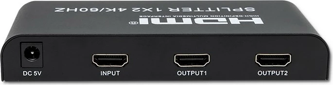 Splitter HDMI Qoltec 51797, 1x2, 4K/60Hz, i zi