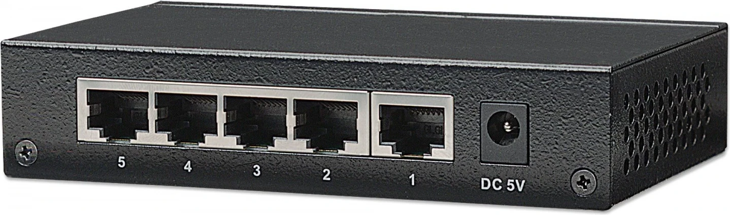 Switch Intellinet 530378, 5 portë Gigabit