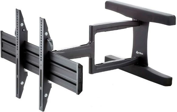 Mbajtës muri për monitor/TV Edbak VSM653, 49-65 inç, rrotullues, alumini, i zi