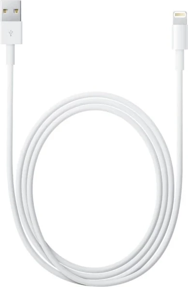 Kabllo karikuese Apple Lightning -USB, 2m, e bardhë