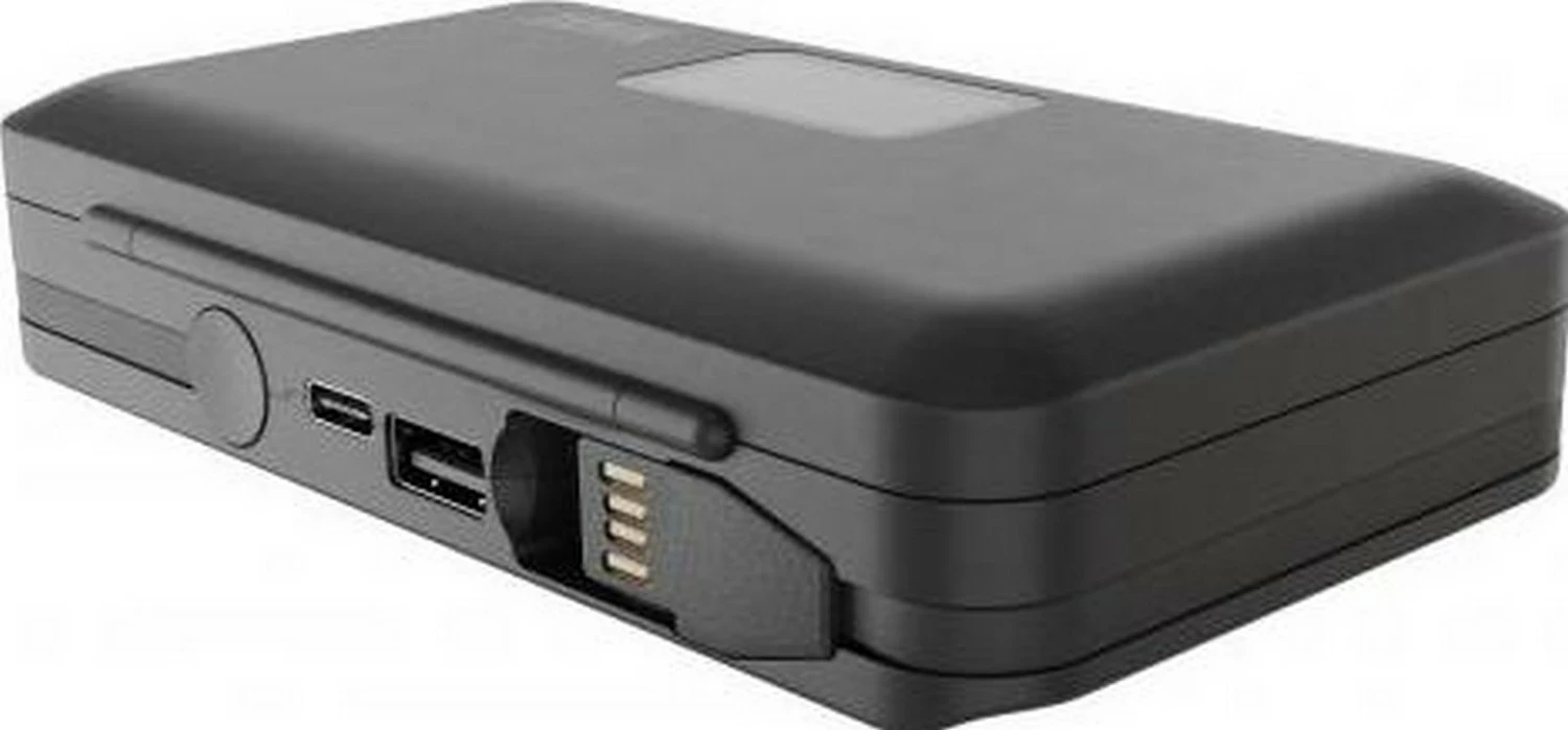 Karikues Newell LCD-PB-SD për bateri DMW-BLK22 Panasonic, dy kanale, e zezë