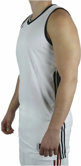 Maicë për meshkuj adidas, e bardhë