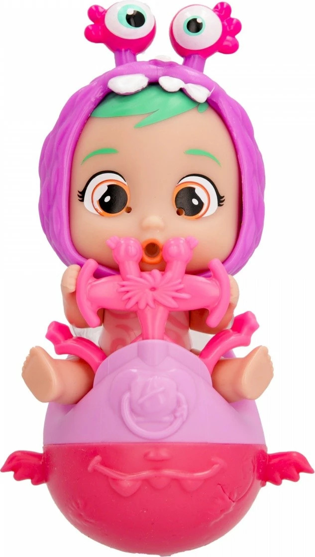 Kukull Cry Babies Stars Jumpy Monsters Bubu, Tm Toys, plastikë, për vajza, pa bateri, vjollcë