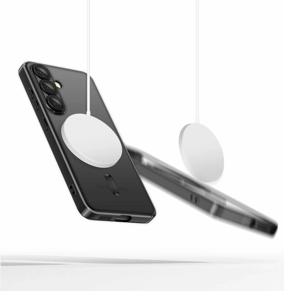 Mbështjellës Tech-Protect MagFlex për Samsung Galaxy A56 5G, MagSafe, i zi/transparente