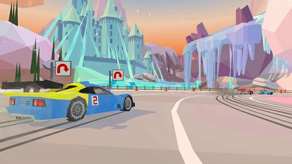 Lojë Nintendo Switch Curve Digital Hotshot Racing CIAB, kod shkarkimi, Big Boss Bundle Content Pack