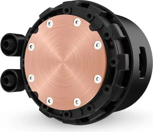 Ftohës me ujë NZXT Kraken 280 LCD, RL-KN280-B1, për procesor, 2x14 cm, Ekran LCD, i zi