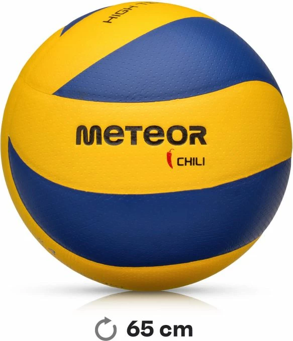 Top volejbolli Meteor për meshkuj/femra, kaltër-verdhë [Madhësia: Standarde]