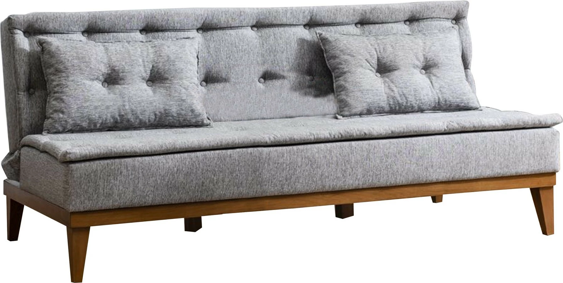 Set divan-krevat Atelier del Sofa, ngjyrë gri, Fuoco-TKM03-1008