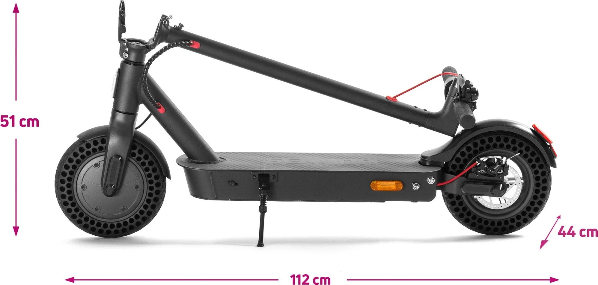 Trotinet Elektrik - Sencor SCOOTER TWO S60(Aluminium Construction, 25 km/h)