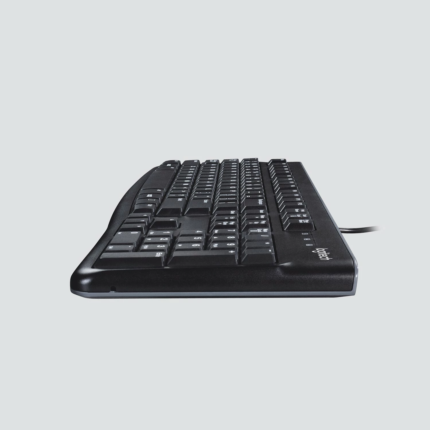 Tastierë Logitech K120, me kabllo, USB, QWERTZ, e zezë