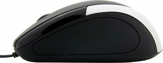 Maus optik SIRIUS EM102S, USB, me kabllo, zi/argjendtë