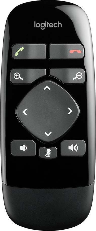 Telekomandë Logitech BCC950, IR Wireless, Butona shtypës, Ngjyrë e zezë