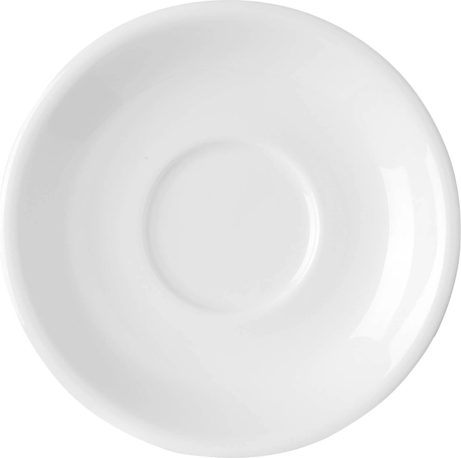Pjatëz espresso Fine Dine Pure Bianco 120 mm, e bardhë, set 8 copë