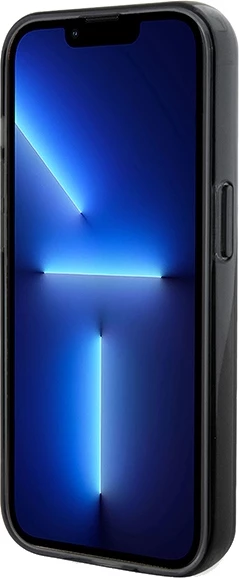 Mbështjellës Karl Lagerfeld Ring Stand Karl&Choupette MagSafe për iPhone 14 Pro Max, i zi