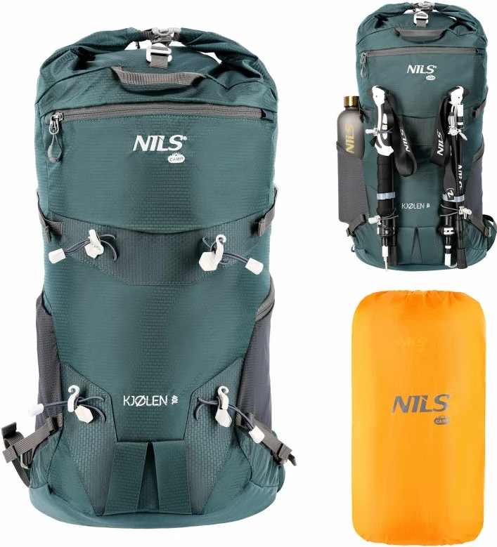 Çantë shpine turistike Nils Extreme NC1938, e gjelbër, 40L