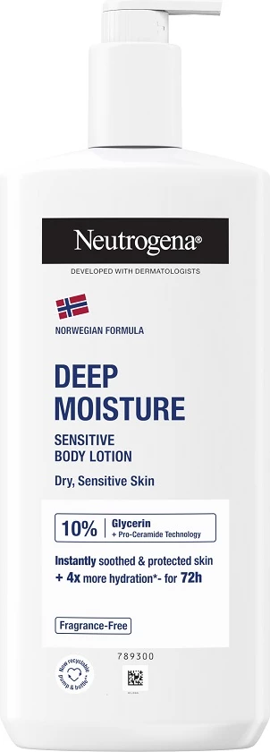Emulsion trupor Neutrogena Norwegian Formula Deep Moisturizing Fragrance-Free 400ml