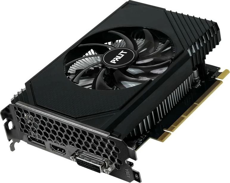 Kartelë grafike XpertVision Palit StormX RTX 3050, 6GB GDDR6, e zezë
