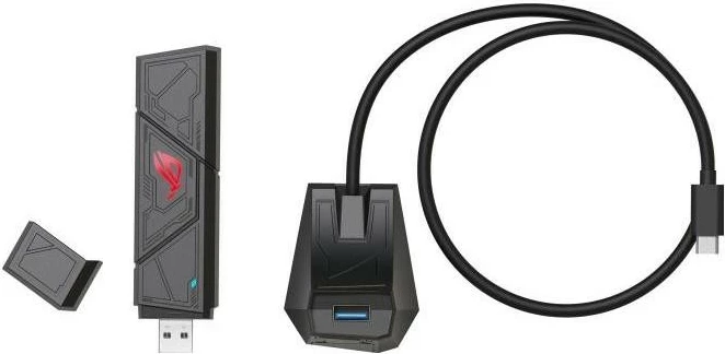 Adapter WiFi Asus ROG USB-BE92, WiFi 7, USB 3.1, i jashtëm