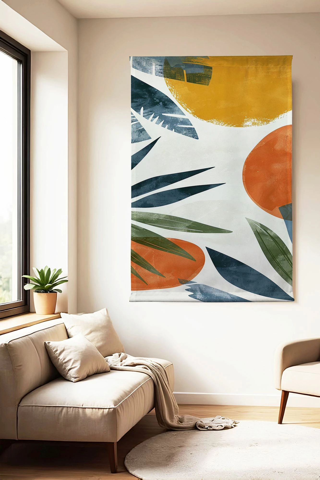Pikturë dekorative poliestër, Wallity Polybaby 18, 100x140cm