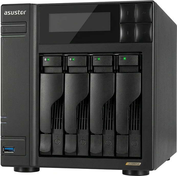 NAS Asustor Lockerstor 4 Gen3 AS6804T, 4-Bay, i zi