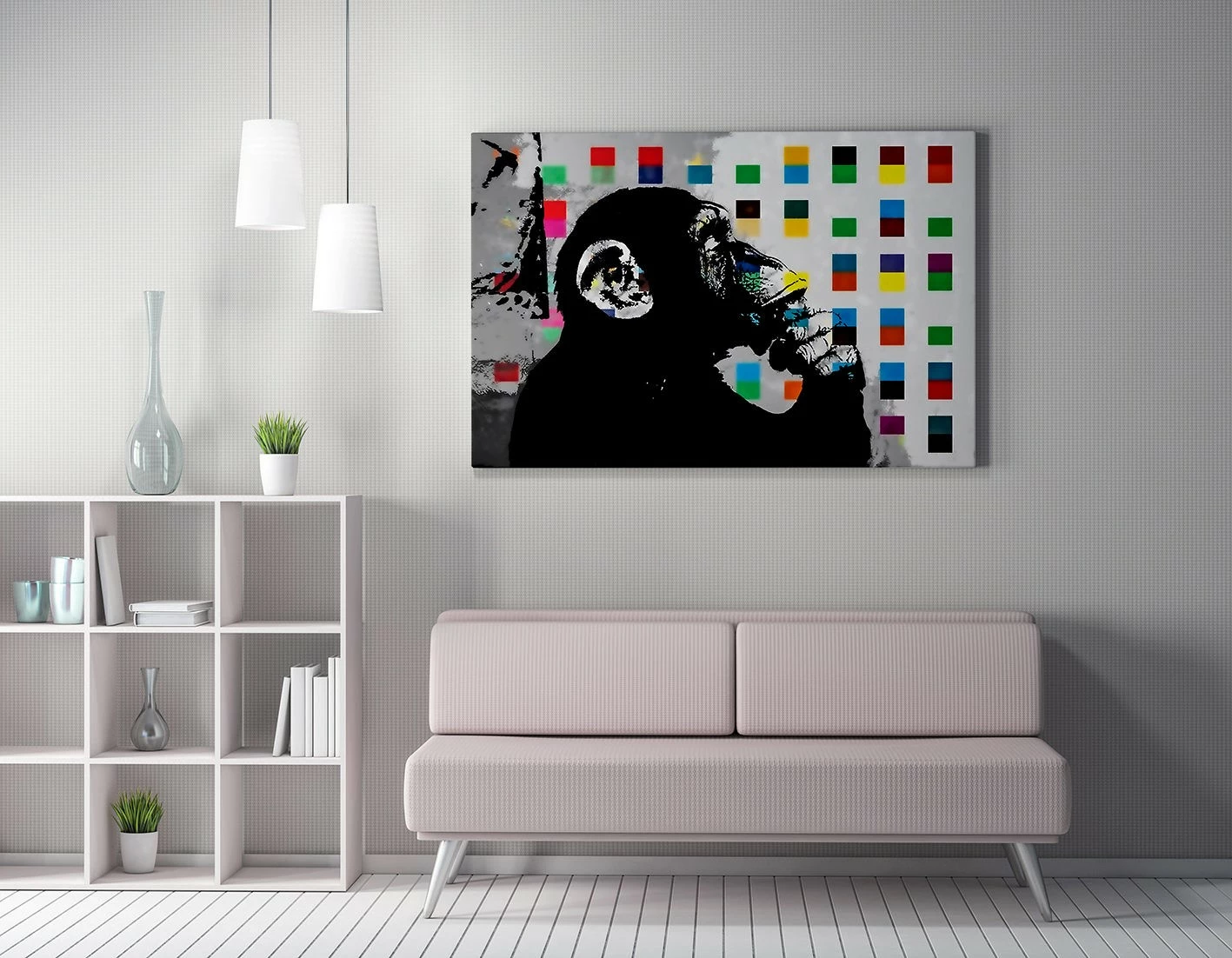 Pikturë dekorative në kanavacë Wallity, WY162, 70x100cm