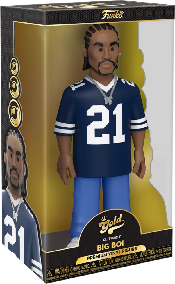 Figurinë koleksionuese Funko Gold 12" Music Outkast Big Boi "Ms. Jackson"
