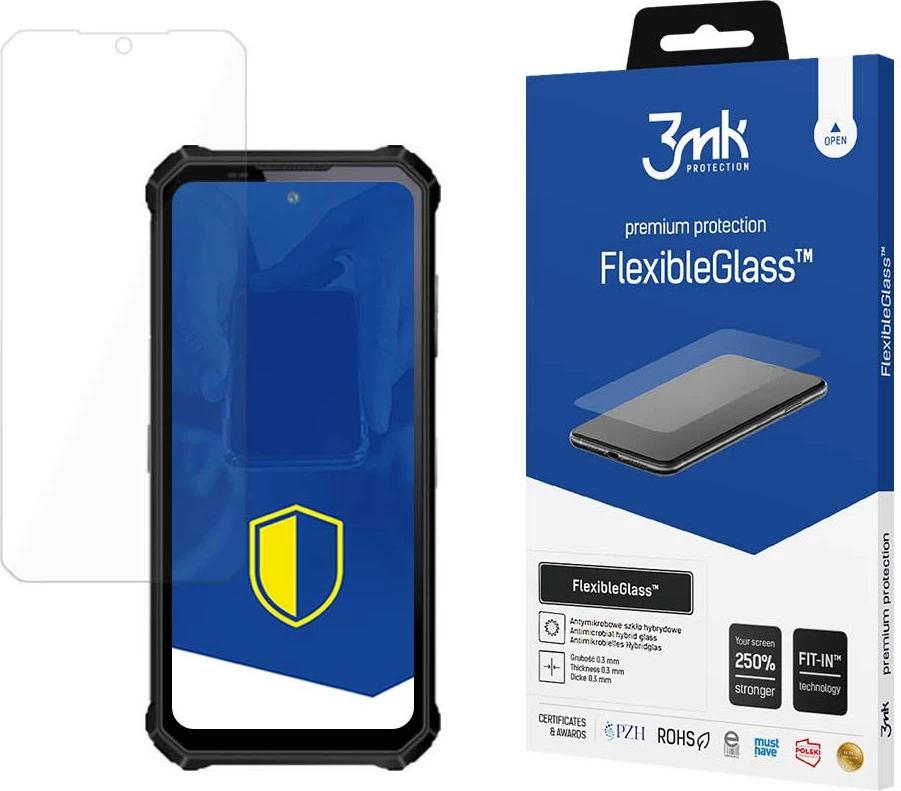 Mbrojtës ekrani FlexibleGlass 3mk Protection për Oukitel WP19, Transparent