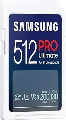 Kartë kujtese Samsung PRO Ultimate SDXC, 512GB
